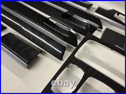 BMW F01 F02 7 Series CARBON FIBER Interior Trim Set RHD