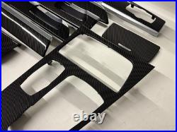 BMW F01 F02 7 Series CARBON FIBER Interior Trim Set RHD