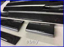BMW F01 F02 7 Series CARBON FIBER Interior Trim Set RHD