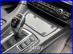 BMW F06 Gran Coupe Carbon Fiber Interior Trims Set Carbon Skinning Service