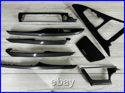 BMW F06 Interior trim parts SET Glossy Carbon FIBER RHD LHD