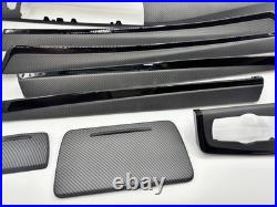 BMW F10 F11 Interior Trim Set M Performance Matte Carbon Fiber LHD