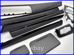 BMW F10 F11 Interior Trim Set M Performance Matte Carbon Fiber LHD