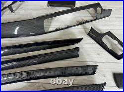 BMW F10 F11 Interior trim parts SET Carbon Fiber RHD