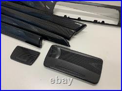 BMW F10 F11 M5 CARBON FIBER Interior Trim Set M Performance RHD