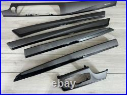BMW F10 F11 M5 Interior trim parts SET Matte Carbon FIBER LHD BMW F10 F11 M5 Interior trim parts SET Matte Carbon FIBER LHD