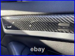 BMW F10 M5 Carbon Fiber Skinning Service Interior Trims Set