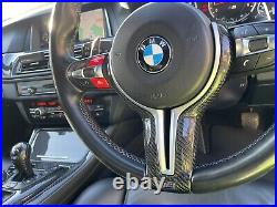 BMW F10 M5 Carbon Fiber Skinning Service Interior Trims Set