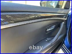 BMW F10 M5 Carbon Fiber Skinning Service Interior Trims Set