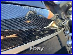 BMW F10 M5 Carbon Fiber Skinning Service Interior Trims Set