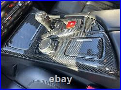 BMW F10 M5 Carbon Fiber Skinning Service Interior Trims Set