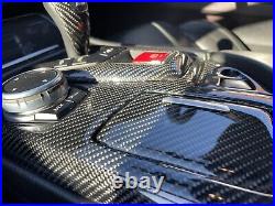 BMW F10 M5 Carbon Fiber Skinning Service Interior Trims Set