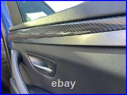 BMW F10 M5 Carbon Fiber Skinning Service Interior Trims Set