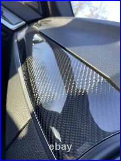 BMW F10 M5 Carbon Fiber Skinning Service Interior Trims Set