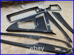 BMW F13 Coupe Carbon Fiber Interior Trims Set Carbon Skinning Service