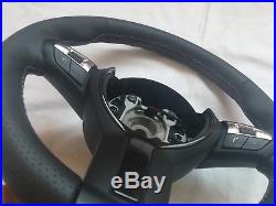 BMW F20 F22 F30 F32 Steering Wheel ///M Stitch Carbon Fiber Perforated Leather