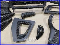BMW F20 Lci M140i Carbon Fiber Interior Trims Skinning Service