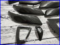 BMW F20 M140i Carbon Fiber Interior Trims Carbon Skinning Service