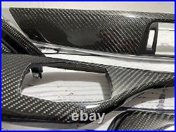 BMW F20 M140i Carbon Fiber Interior Trims Carbon Skinning Service