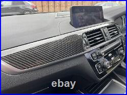 BMW F20 M140i Carbon Fiber Interior Trims Carbon Skinning Service