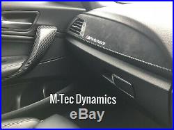 BMW F21 F22 M2 Performance Black Alcantara Carbon Fibre Interior Trim Dash Set