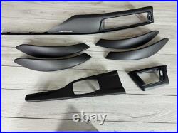 BMW F30 F31 F32 F34 F36 Interior Trim part SET MATTE CARBON FIBER RHD
