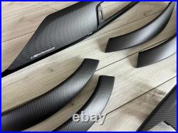 BMW F30 F31 F32 F34 F36 Interior Trim part SET MATTE CARBON FIBER RHD