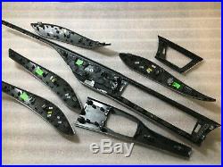 BMW F30/F31/F34/F35 M Performance Carbon Fibre Interior Trim Dash Set of 7 RHD