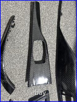 BMW F30 F31 Real Carbon Fibre Interior Trim Set NOT Hydrodip