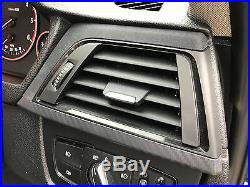 BMW F30 F80 M3 Performance Black Alcantara Carbon Fibre Interior Trim Dash Set 1