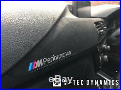 BMW F33 F83 M4 Performance Black Alcantara Carbon Fibre Interior Trim Dash Set 1