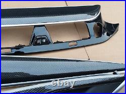 BMW F90 M5 G30 G31 Interior Trim Set Carbon Fiber NEW OEM KIT RHD