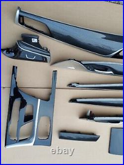 BMW F90 M5 G30 G31 Interior Trim Set Carbon Fiber NEW OEM KIT RHD