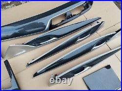 BMW F90 M5 G30 G31 Interior Trim Set Carbon Fiber NEW OEM KIT RHD