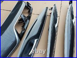 BMW F90 M5 G30 G31 Interior Trim Set Carbon Fiber NEW OEM KIT RHD