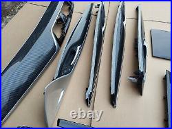 BMW F90 M5 G30 G31 Interior Trim Set Carbon Fiber NEW OEM KIT RHD