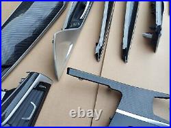 BMW F90 M5 G30 G31 Interior Trim Set Carbon Fiber NEW OEM KIT RHD