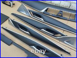 BMW F90 M5 G30 G31 Interior Trim Set DRY Carbon Fiber MATT NEW OEM KIT RHD