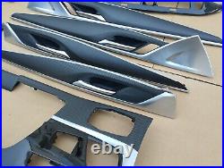 BMW F90 M5 G30 G31 Interior Trim Set DRY Carbon Fiber MATT NEW OEM KIT RHD