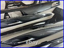 BMW G30 5 M performance Series Interior Trim parts CARBON FIBER 9 PCS LHD RHD