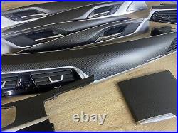 BMW G30 G31 M performance Interior Trim MATTE 9PCS CARBON FIBER LHD