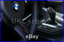 BMW M Sport REAL Carbon Fibre Steering Wheel Trim 1 2 3 4 5 6 Series X5 X6