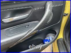 BMW M4 F82 Carbon Fiber Interior Trims Set Carbon Skinning Service