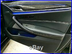 BMW M5 F90 carbon fiber interior trims