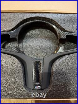 BMW Real Carbon Fiber Steering Wheel Trim For G11 G18 G20 G22 G30 G31 G38 G42