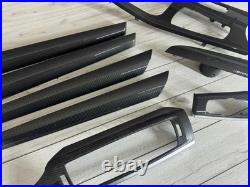 BMW X3 X4 F25 F26 M performance Interior Trim SET CARBON FIBER LHD
