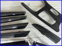 BMW X3 X4 F25 F26 M performance Interior Trim SET CARBON FIBER LHD