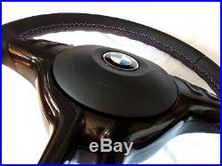 BMW X5 E46 E39 Sport ///M Stitch Steering Wheel Perforated New Leather Carbon