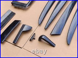 BMW X5 E53 Carbon Fiber DIPPED Interior trim set 11 PCS RHD