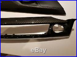 BMW X5 F15 F85 Carbon Fibre Interior Trim Set 6 Piece 4 x Door Trims & 2 x Dash